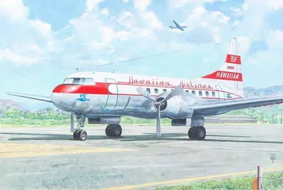Produktbild von Convair CV-340 - Hawaiian Airlines / 1:144