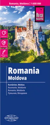 Immagine prodotto di Romania & Moldova Map – Lingua: Inglese