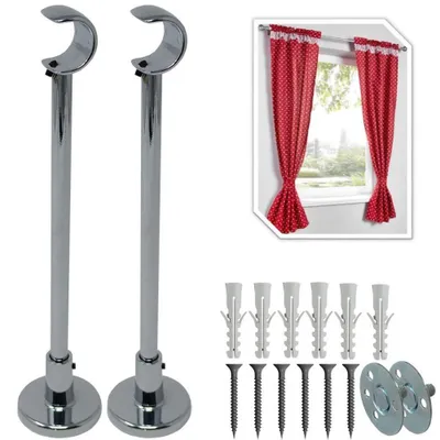 Obrázek produktu pro Parpyon®: 2 kusy kovových tyčí na závěsy, různé délky, průměr 13 mm, celková délka 20 metrů
