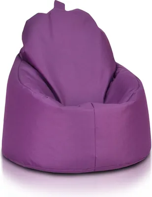 Produktbild von Ecopuf - Sitzsack Bean Bag Outdoor, 70 x 75 cm - Yoko Violett Nc5