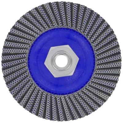 Produktbild von PRODIAMANT Diamant Fächerscheibe Hybrid 115mm Korn 400 sehr fein – Sonderfarbe –