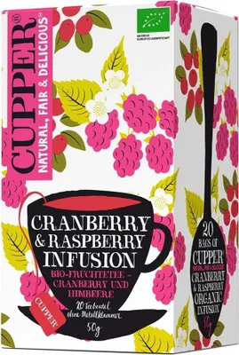 Image de Infusion de cranberry et de framboise 50g