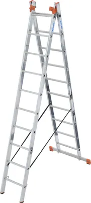 Produktbild von Krause Aluminium-Vielzweckleiter MONTO Triblio 7,65 m