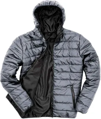 Produktbild von Result Core - Steppjacke für Herren PC5606 (3XL) (Frostgrau/Schwarz)