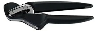 Knoflookpresse, Edelstahl/Kunststoff, schwarz, 19x3x5,5 cm