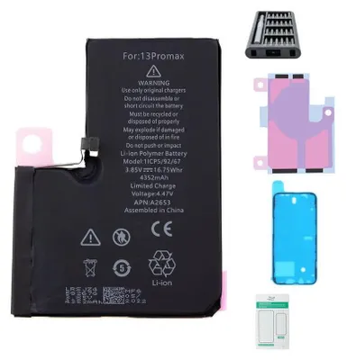Produktbild von iPhone 13 Pro Max Akku - Premium-Set