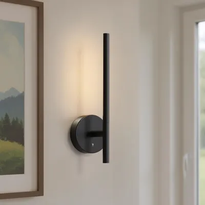 Produktbild von LED Steckdosen-Nachtlicht mit Lichtsensor, Schwarz, 2er Set