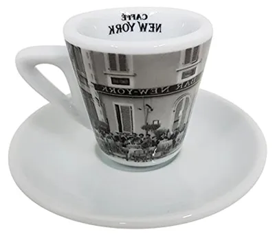 Produktbild von Espresso Tasse mit Unterteller von New York Caffe