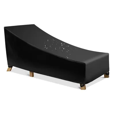 Produktbild von Schutzhülle Gartenliege Sonnenliege, Abdeckung für Gartenmöbel, Abdeckhaube,Wasserabweisend Winterfest,210x75x40/80 cm