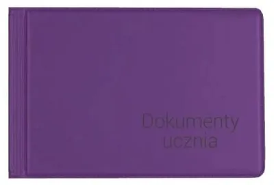 Obrázek produktu pro Školní dokumenty, obal, malý, fialový, formát A6, značka BIURFOL
