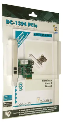 Imagen del producto de Dawicontrol DC-1394 PCIE BLISTER Dawicontrol PCI Card PCI-e  DC-1394  Firewire        Blister