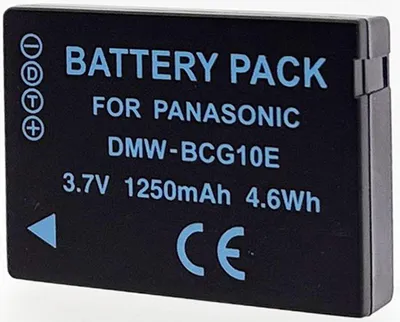 Produktbild von Batterie kompatibel mit PANASONIC DMW-BCG10E - panasonic