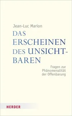 Immagine prodotto di Das Erscheinen des Unsichtbaren
