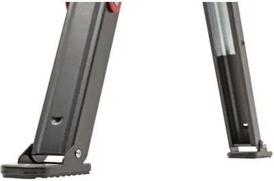 Produktbild von STIER Falt-Arbeitsbock Sägebock höhenverstellbar 590 kg, rutschfester Stand und Arbeits-Oberfläche, Klappbock, Arbeits-Unterstellbock, Sägebock, Metallbock, Tischbock klappbar