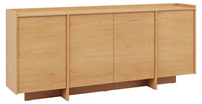 Produktbild von Buffet Japandi mit 4 Türen, Holzoptik, 200.1cm