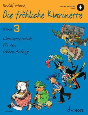 Produktbild von Die fröhliche Klarinette