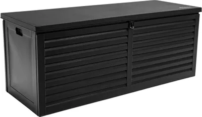 Produktbild von Gartenbox - Kissenbox - Auflagenbox - Truhe mit Deckel 390 L Aufbewahrungsbox