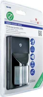 Produktbild von Schwaiger Bewegungsmelder Green Guard schwarz, Außenbereich