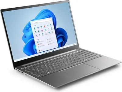 Produktbild von Windows 11 Pro - Ultra-Slim Laptop, 15,6 Zoll Display Full HD 1920x1080 IPS, Intel N200 CPU 4x3700 MHz, 1000 GB M.2 SSD, 32 GB DDR4-RAM, USB 3.2