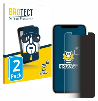 Product packaging and a representation of the screen protector on a phone.