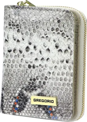 Produktbild von Elegante Gregorio Damen-Ledergeldbörse mit RFID-Schutz