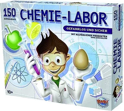 Produktbild von BUKI 8360 - Chemie 150 Experimente, Europäisch Version