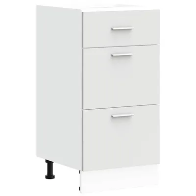 Produktbild von Unterschrank Lyon Weiß 40x46x81,5 cm Holzwerkstoff