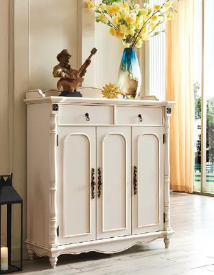 Image de Commode en bois Design Armoire Commodes Armoires classiques Meubles Buffet en bois Nouveau