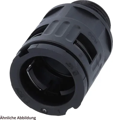 Image de Raccord rapide FLEXA FVG M40/34, filetage droit M40x1,5, pour tuyau de 34,5 mm de diamètre extérieur, à étanchéité conique, avec
