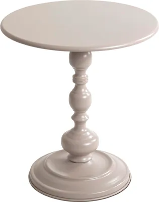 Produktbild von HAKU Beistelltisch Kaschmirgrau - Metall, B/H/T: 42x46x42 cm