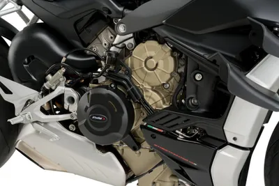 Produktbild von PUIG 20800N Motorschutzhauben  passend fuer DUCATI STREETFIGHTER V4 Schwarz