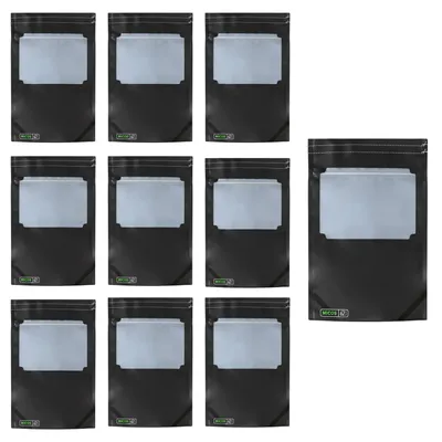 Aufbewahrungsbeutel 10er-Pack, 20x30x5 cm, wiederverwendbar, UV-Schutz