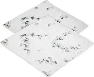 Obrázek produktu pro Bambusové viskózové mušelínové pleny 2ks Eucalyptus / Qbana Mama