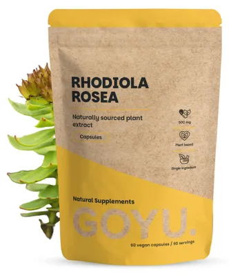 Produktbild von Rhodiola Rosea Kapseln 500 mg