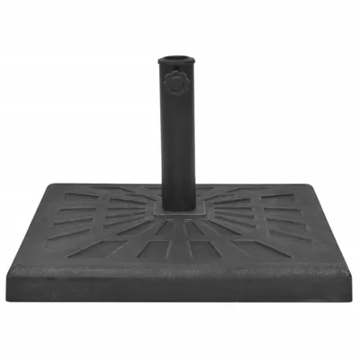 Immagine prodotto di Base per Parasole Quadrata in Resina Nera 19 kg