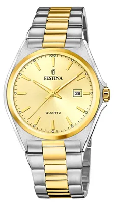 Produktbild von Festina Armbanduhr Date ACERO CLASICO Champagne