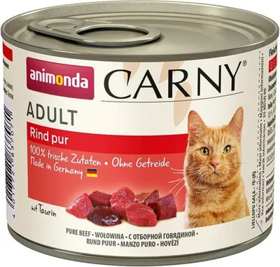 Image de Animonda Carny Adult Bœuf 200 g x 6