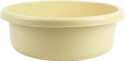 Produktbild von Runde Kunststoffschüssel Classic beige 13.5l