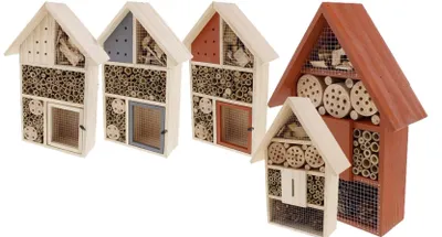 Produktbild von Insektenhotel für Garten und Balkon mit Aufhängung