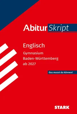 Zdjęcie produktu dla STARK Englisch - AbiturSkript BW ab 2027