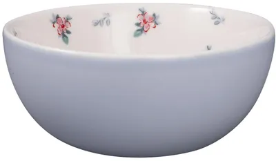 Produktbild von Greengate Jalia Müslischale grey inside 14,5cm