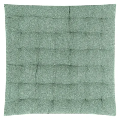 Produktbild von MAGMA Heimtex - Stuhlkissen FREYA - 40x40x4cm - Jade - 100% Baumwolle