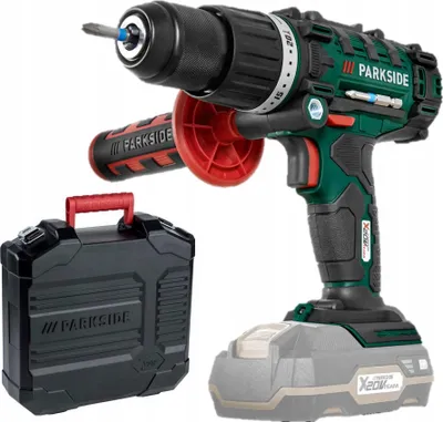Schlag-Akku-Bohrschrauber 20 V Parkside Psbsa 20-Li C3 3-in-1 mit Griff