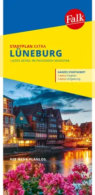 Obrázek produktu pro Falk Mapa města Extra Lüneburg 1:15 000