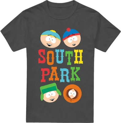 Produktbild von South Park - "Best Buds" T-Shirt für Herren/Damen Uni TV15379 (M) (Holzkohle)