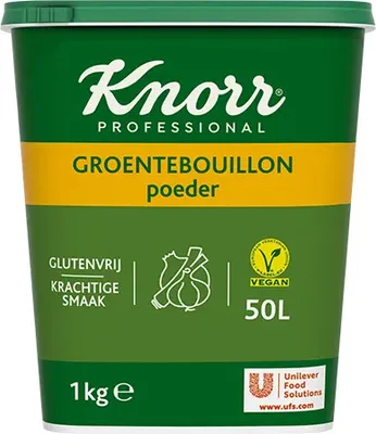 Produktbild von Knorr - Gemüsebrühe - Glutenfrei - Pulver - 50 Liter