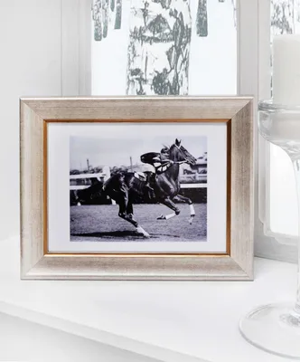 Produktbild von nielsen Holz Bilderrahmen Derby, 50x60 cm, Silber