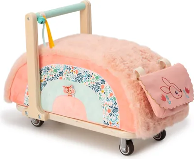 Produktbild von Lilliputiens Lauflernwagen Stella das Rehkitz - bunter Babywalker mit Aufbewahrungskorb
