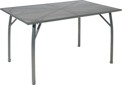 Produktbild von Greemotion Gartentisch Tisch Toulouse 140 x 74 x 90 cm Grau  Metall