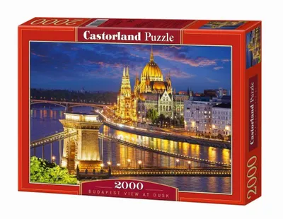 Immagine prodotto di Puzzle Castorland da 2000 pezzi - Budapest al tramonto